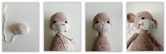 Crochet Monkey Titi Animal Amigurumi Pattern