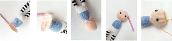 Crochet Alice in Wonderland Amigurumi Free Pattern