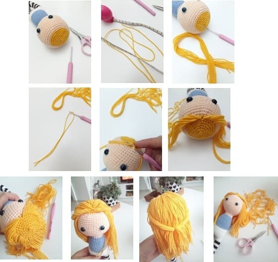 Crochet Alice in Wonderland Amigurumi Free Pattern