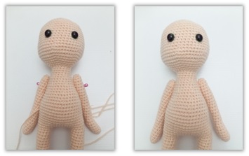 Gato Fairy Muñeca Amigurumi Patrón De Ganchillo Gratis En Español cabeza3