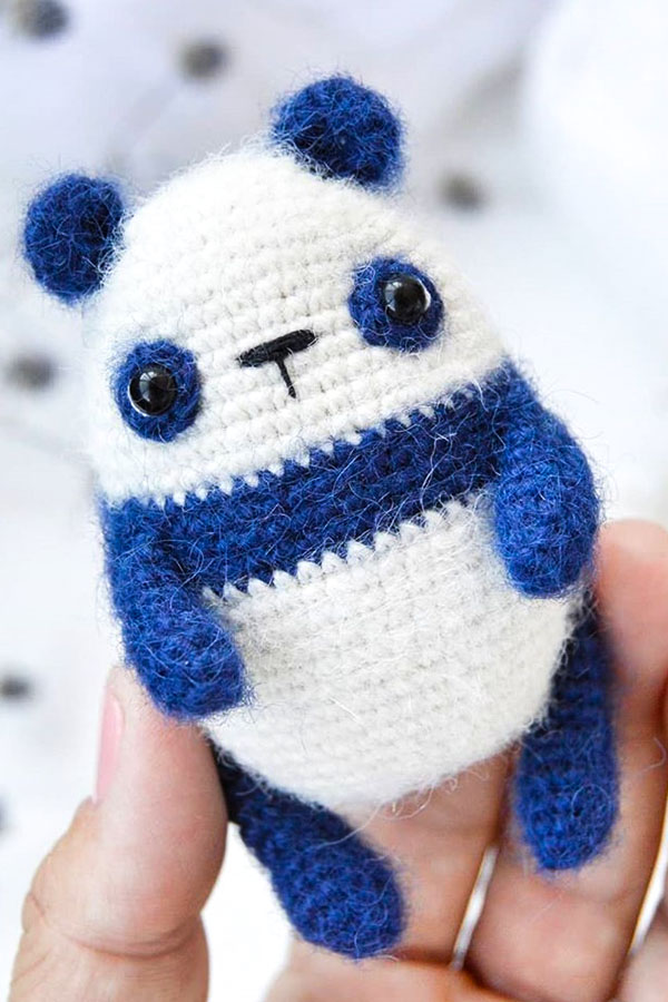 How to Crochet PETITE PANDA · Easy Amigurumi DIY Tutorial & Free