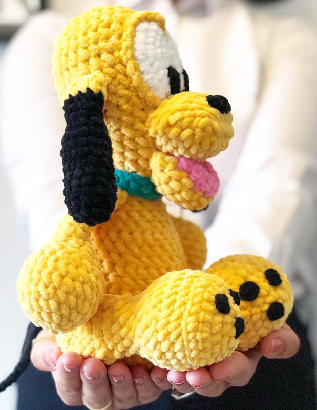 Crochet Baby Pluto Dog Amigurumi Free Pattern (2)