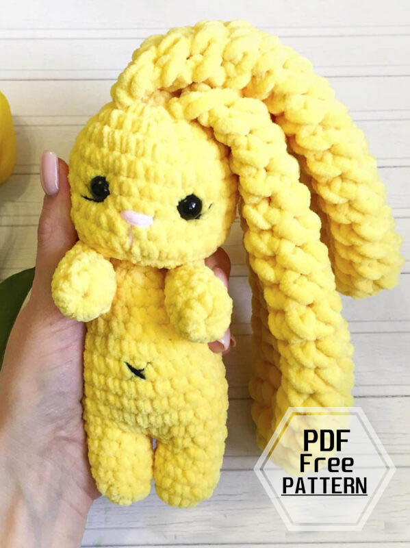 Sunny Crochet Bunny PDF Amigurumi Free Pattern (1)