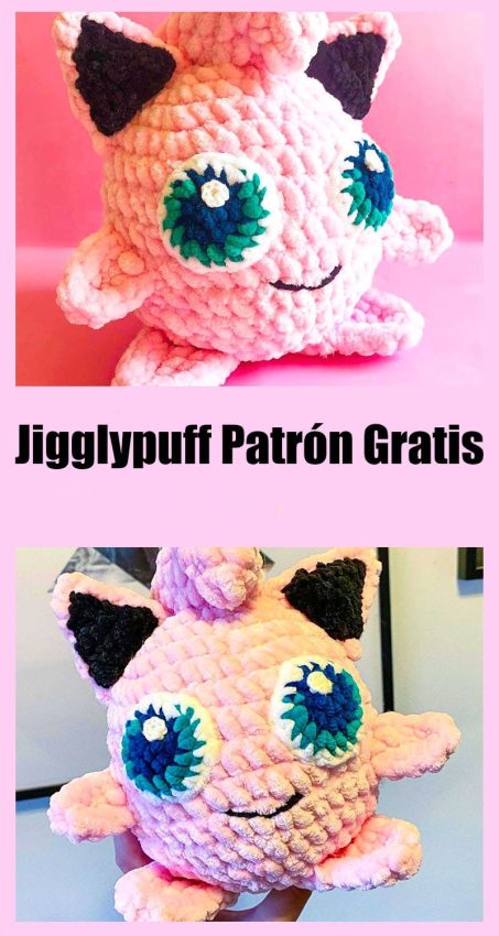 Paso a Paso Pokémon Juguete Jigglypuff Amigurumi Patrón Gratis