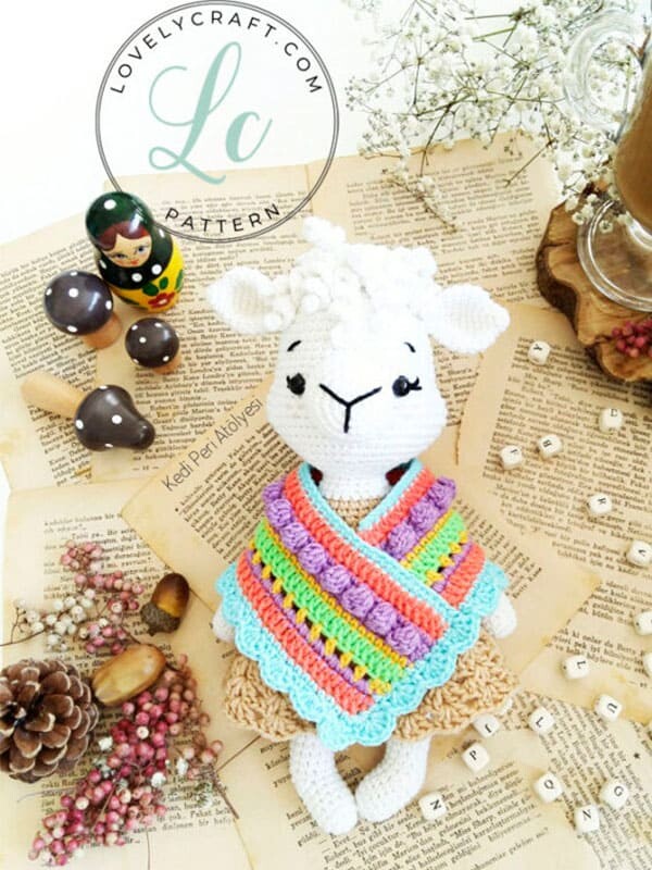 Crochet Llama Patmos Amigurumi Free Pattern Lovelycraft