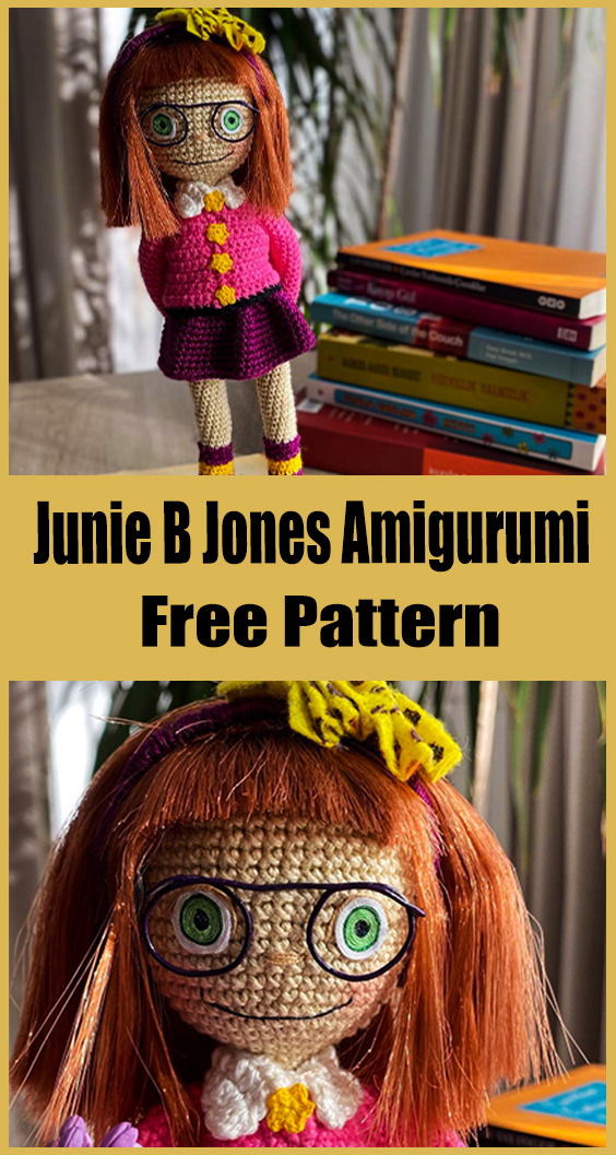 Junie B Jones Amigurumi Crochet Free Pattern