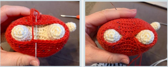 Paso a Paso Pequeño Santa PDF Amigurumi Patrón Gratis pantolones 3