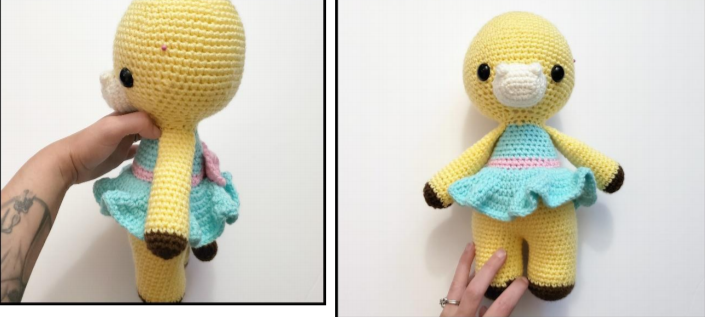 Amelia The Giraffe Amigurumi Free Crochet Pattern