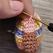 Osito de Peluche Arcoiris Amigurumi Patrón Gratis cuerpo