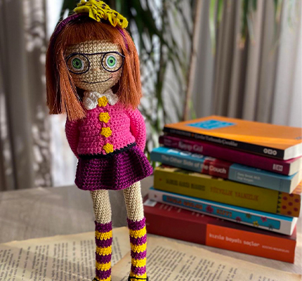 Junie B Jones Amigurumi Crochet Free Pattern