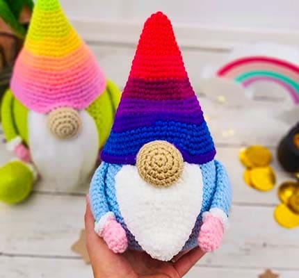 Sweet Gnome Amigurumi Free Crochet Pattern