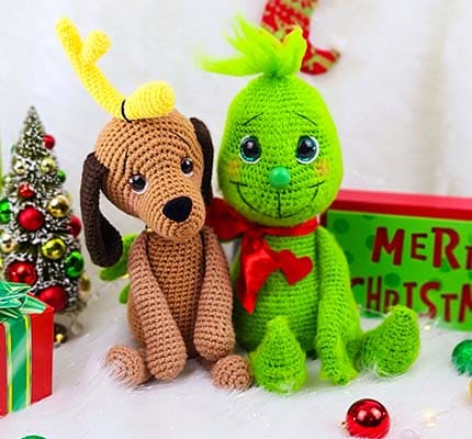 Baby Grinch Amigurumi Free Crochet Pattern