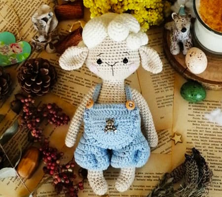 sheep amigurumi