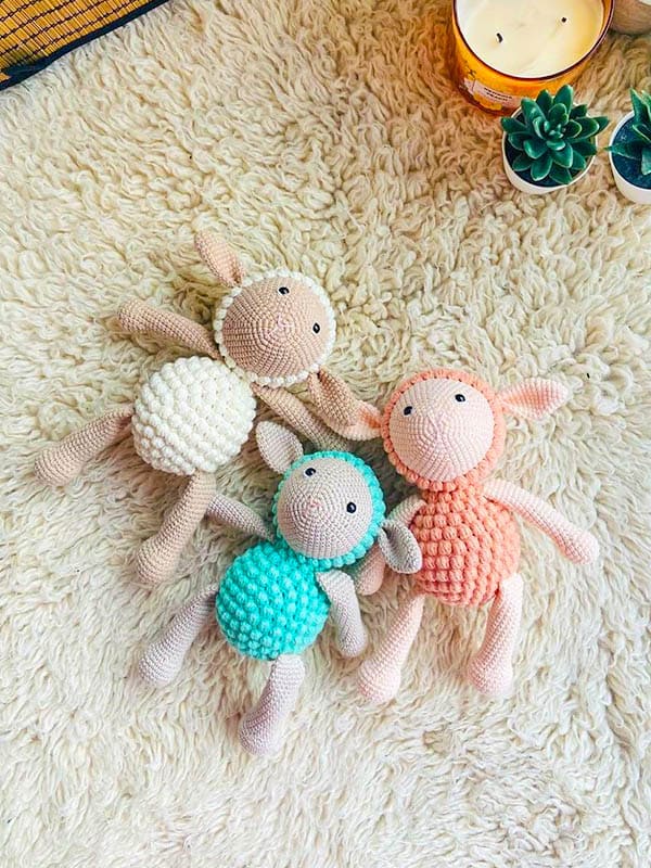 Cordero Amigurumi Patrón Gratis