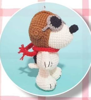 Snoopy Amigurumi Free Crochet Pattern