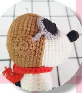 Snoopy Amigurumi Free Crochet Pattern