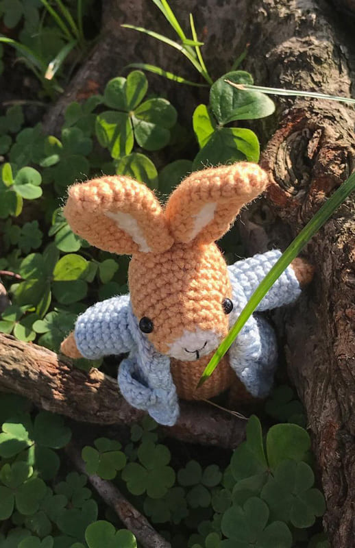 Conejito de Bolsillo Amigurumi Patrón gratis(3)