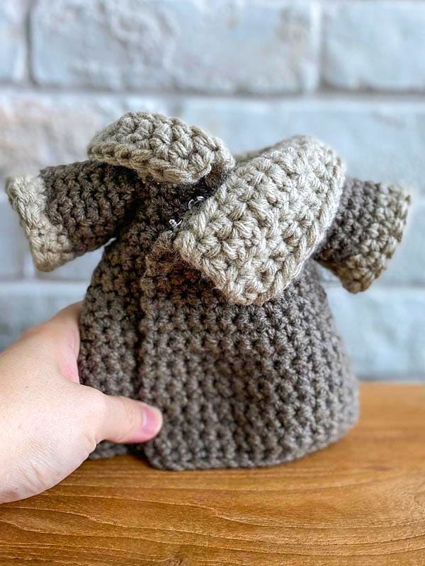 Bebé yoda Amigurumi Patrón gratis