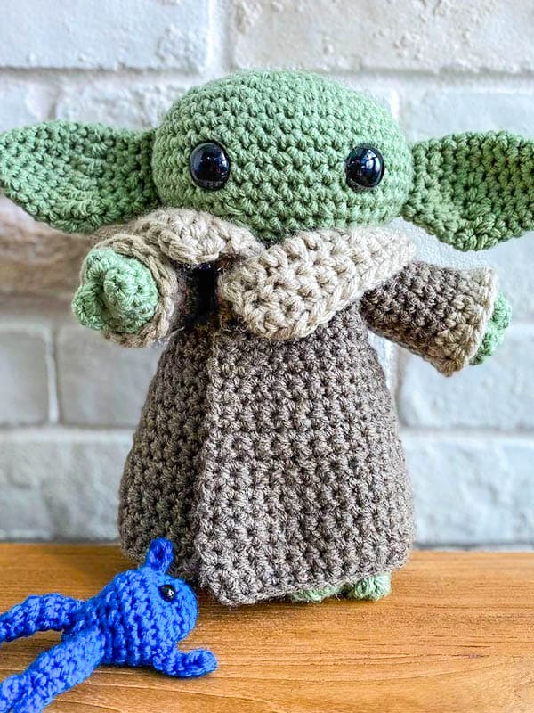 Bebé yoda Amigurumi Patrón gratis