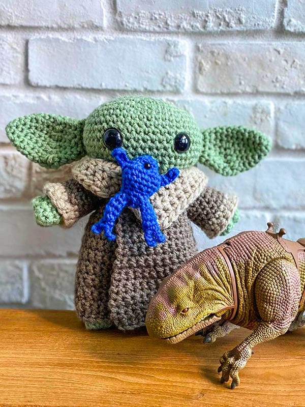 Bebé yoda Amigurumi Patrón gratis