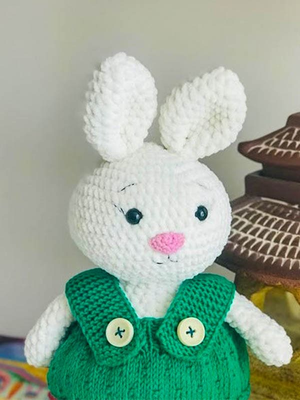 Conejito de Peluche Amigurumi Patrón gratis