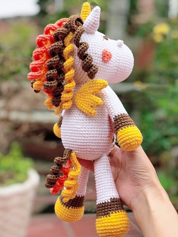 Cute Unicorn Amigurumi Crochet Pattern