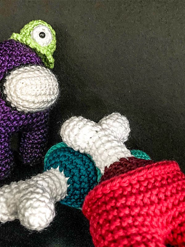among us amigurumi pattern,among us dead body,among us amigurumi free pattern