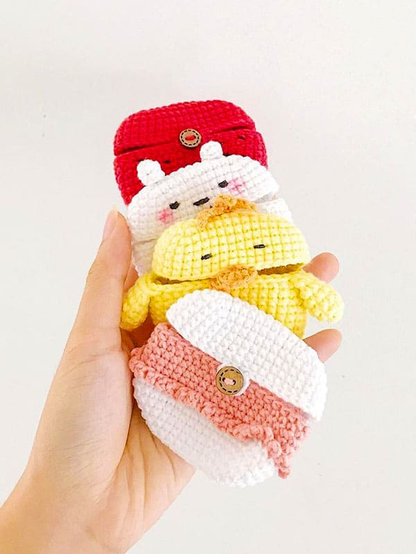Chicken Case Amigurumi Crochet Pattern