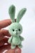 Lindo Llavero Conejito Amigurumi Patrón Gratis
