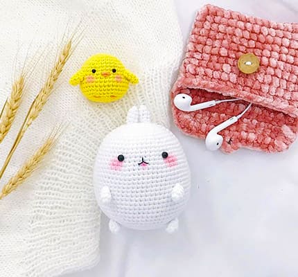 Molang & Piupiu Amigurumi Crochet Pattern