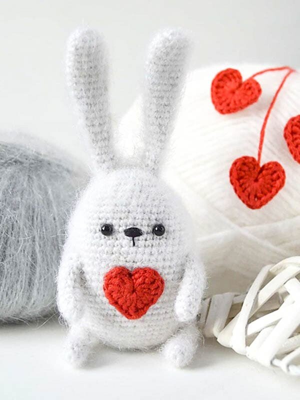 Pascua de Resurrección Conejo Amigurumi Patrón Gratis