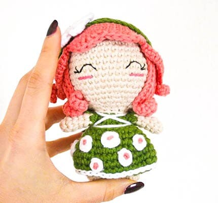 crochet elf amigurumi pattern , crochet elf pattern, daisy elf amigurumi crochet pattern