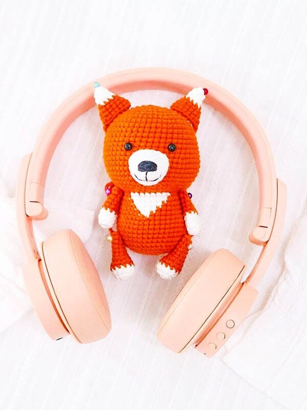Pequeño Zorro Fácil Amigurumi Patrón Gratis