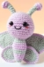 Mariposa Ellie Amigurumi Patrón Gratis 2