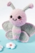 Mariposa Ellie Amigurumi Patrón Gratis 3