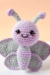 Mariposa Ellie Amigurumi Patrón Gratis 4