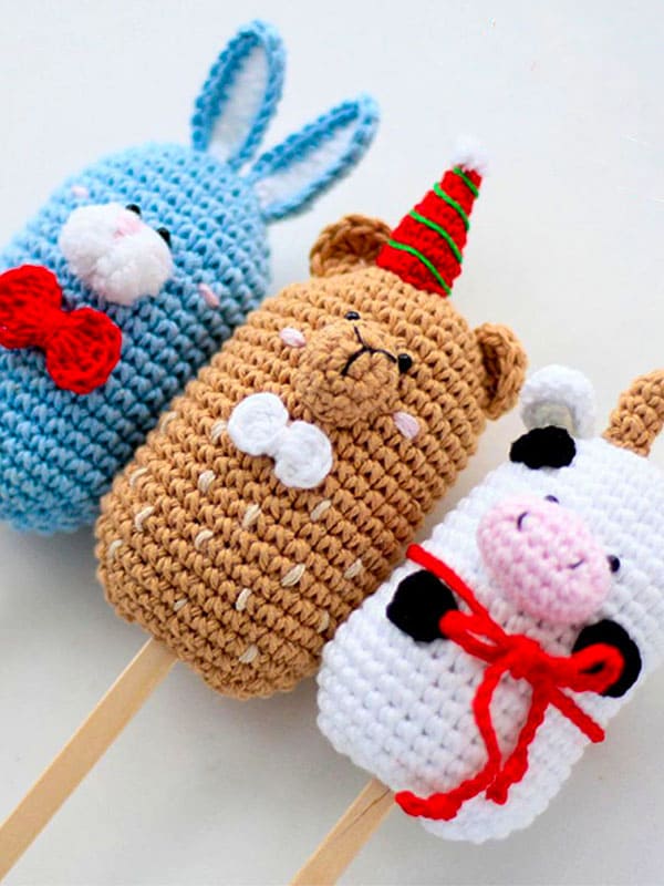 funny, icecream, bunny, bear, cow,