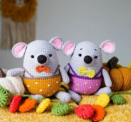 Little Mouse Li Amigurumi Crochet Pattern