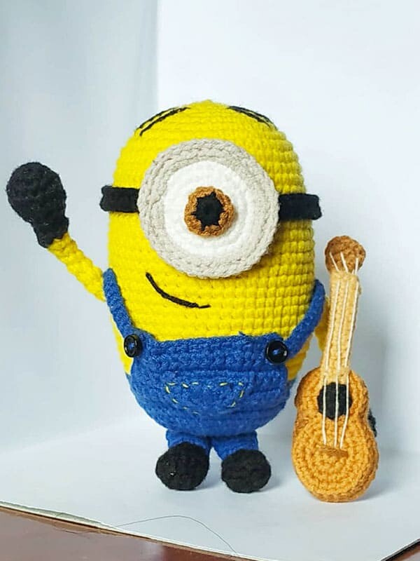 Los Minions Amigurumi Patrón Gratis