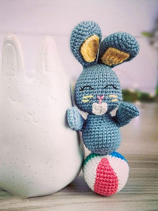 Roger The Easter Rabbit Amigurumi Crochet Pattern