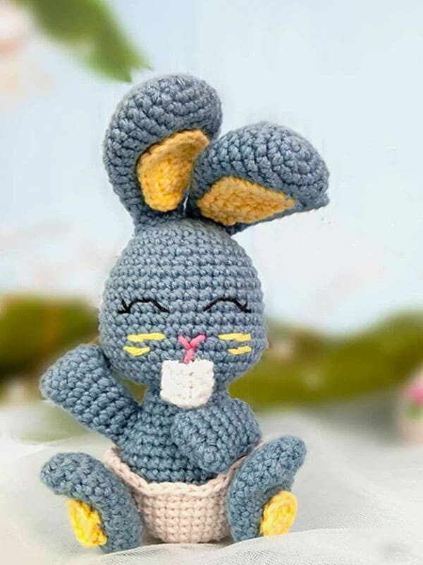 Roger The Easter Rabbit Amigurumi Crochet Pattern