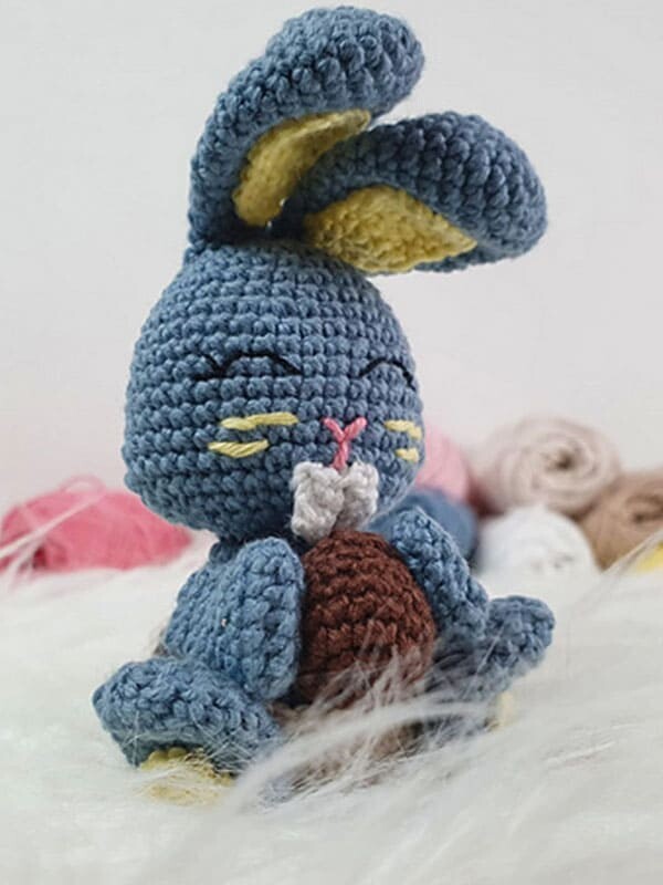 Roger The Easter Rabbit Amigurumi Crochet Pattern