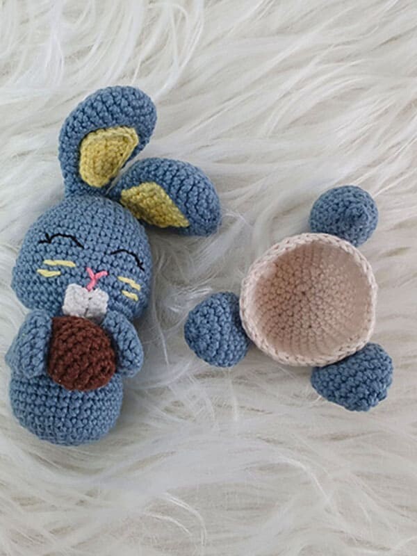 Roger The Easter Rabbit Amigurumi Crochet Pattern