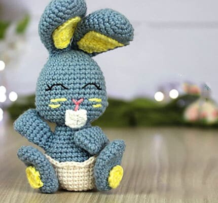 Roger The Easter Rabbit Amigurumi Crochet Pattern