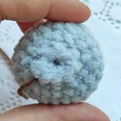 Tortuga Marina Amigurumi Patrón Gratis cabeza 2