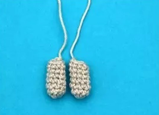 Kaii El Limpiador De Elefantes Amigurumi Patrón Gratis piernas