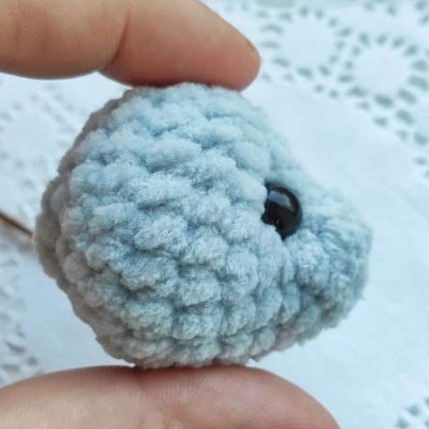 Tortuga Marina Amigurumi Patrón Gratis cabeza 3