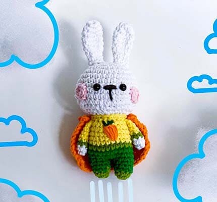 Capitán Fluff Amigurumi Patrón Gratis