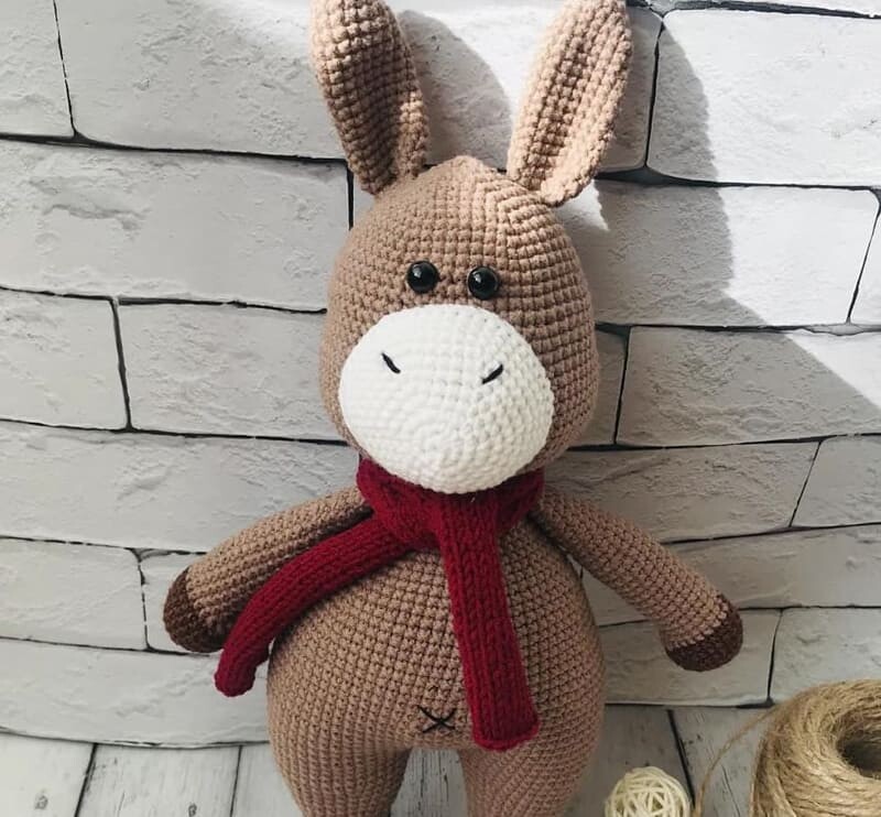 Crochet Donkey Amigurumi Free Pattern