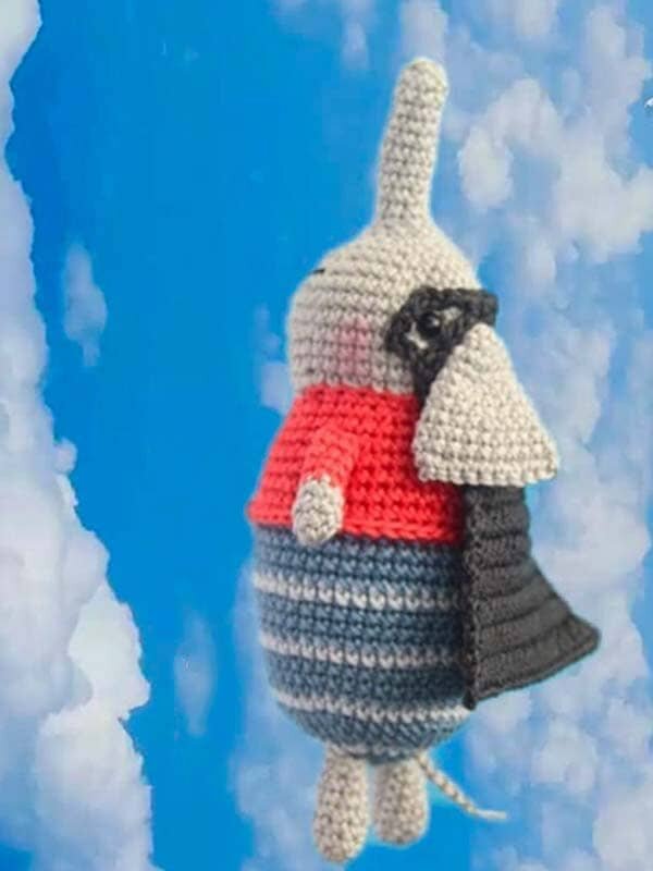 Kaii El Limpiador De Elefantes Amigurumi Patrón Gratis